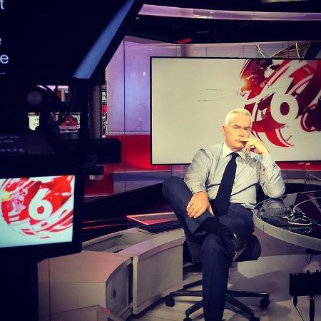 Huw Edwards was the highest-earning reporter, but now Edwards isn't earning as much.